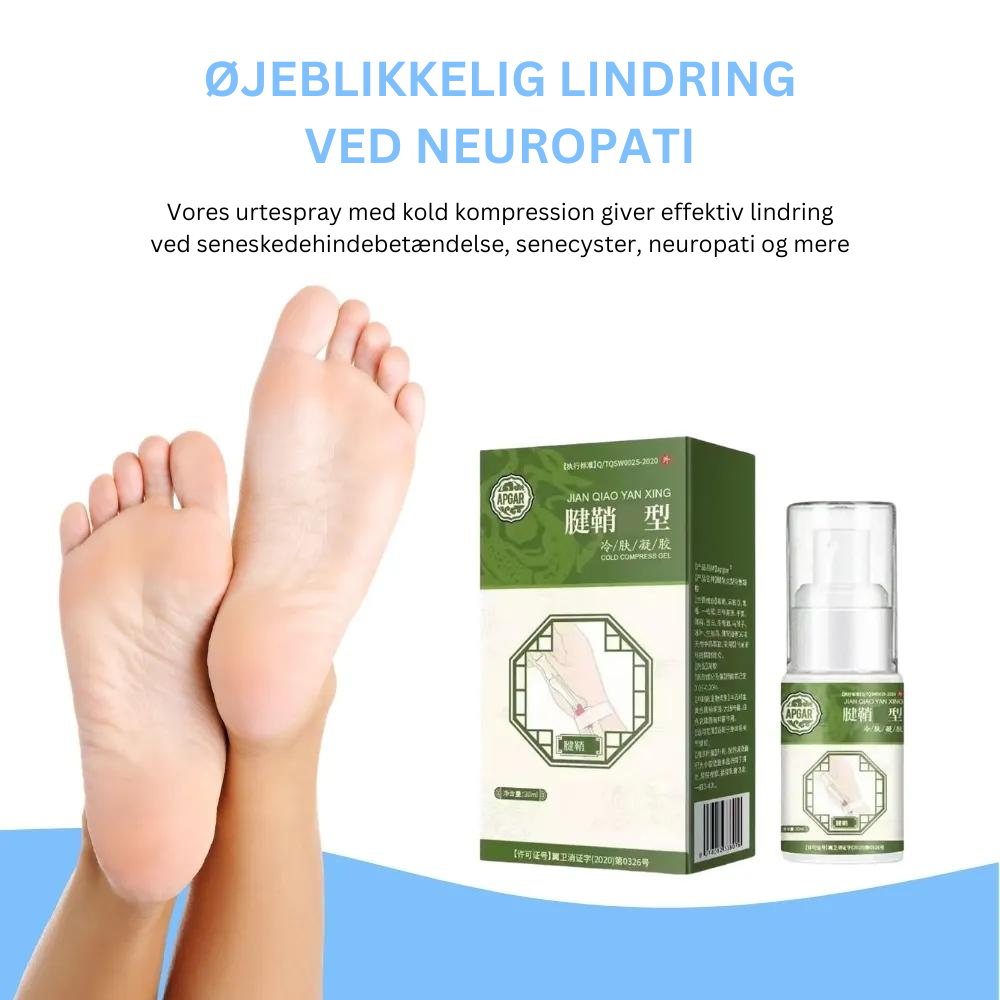 NeuroZen® | Aldrig mere følelsesløs: Hurtig lindring af neuropati med kinesisk urtespray!